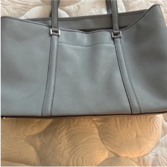 LAST CHANCE❗️ Michael Kors Light Blue Tote - Picture 7 of 9